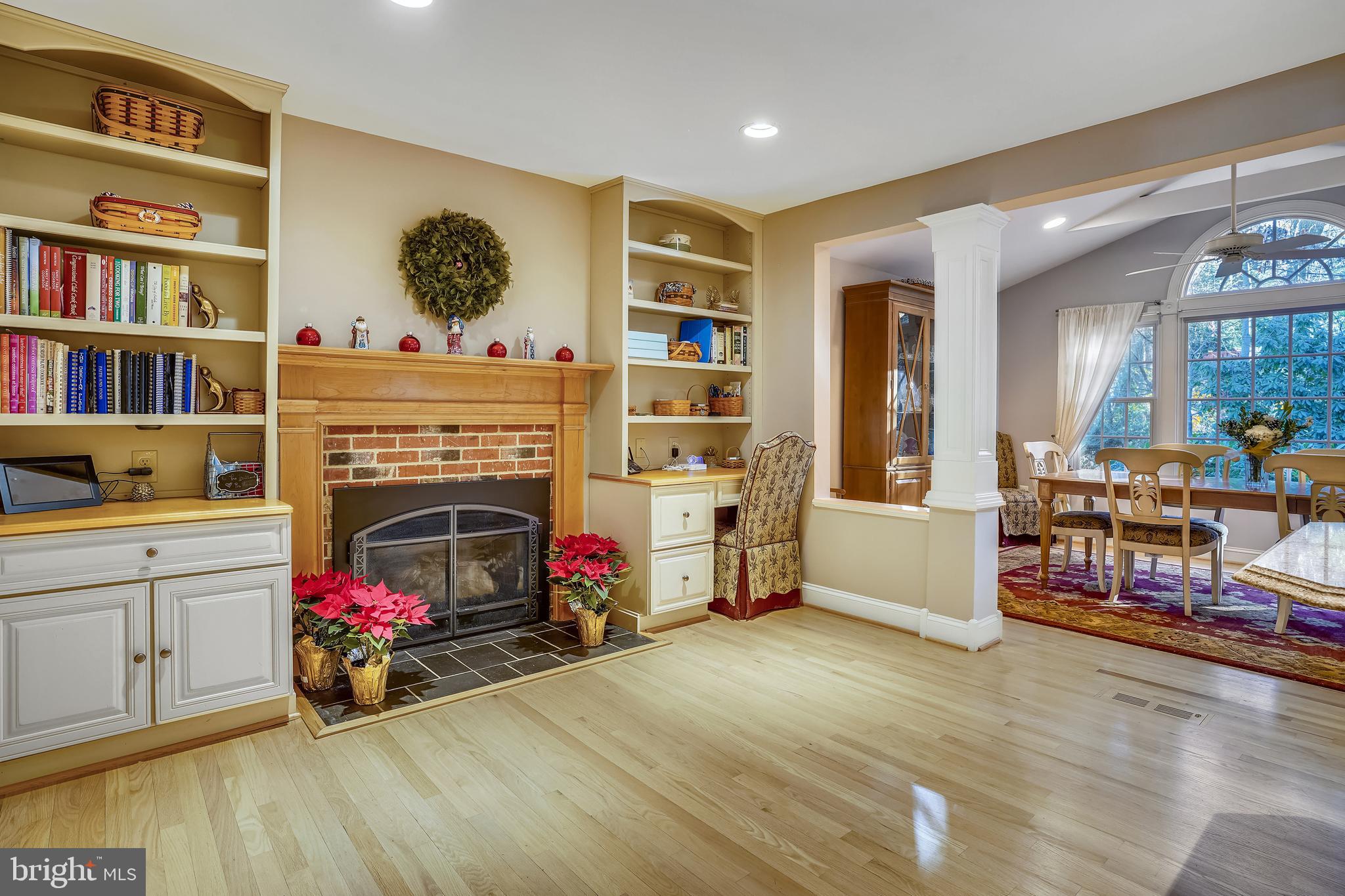 10062 Marshall Pond Road Burke, VA 22015 - Photo 10 of 74 Hearth view from Kitchen