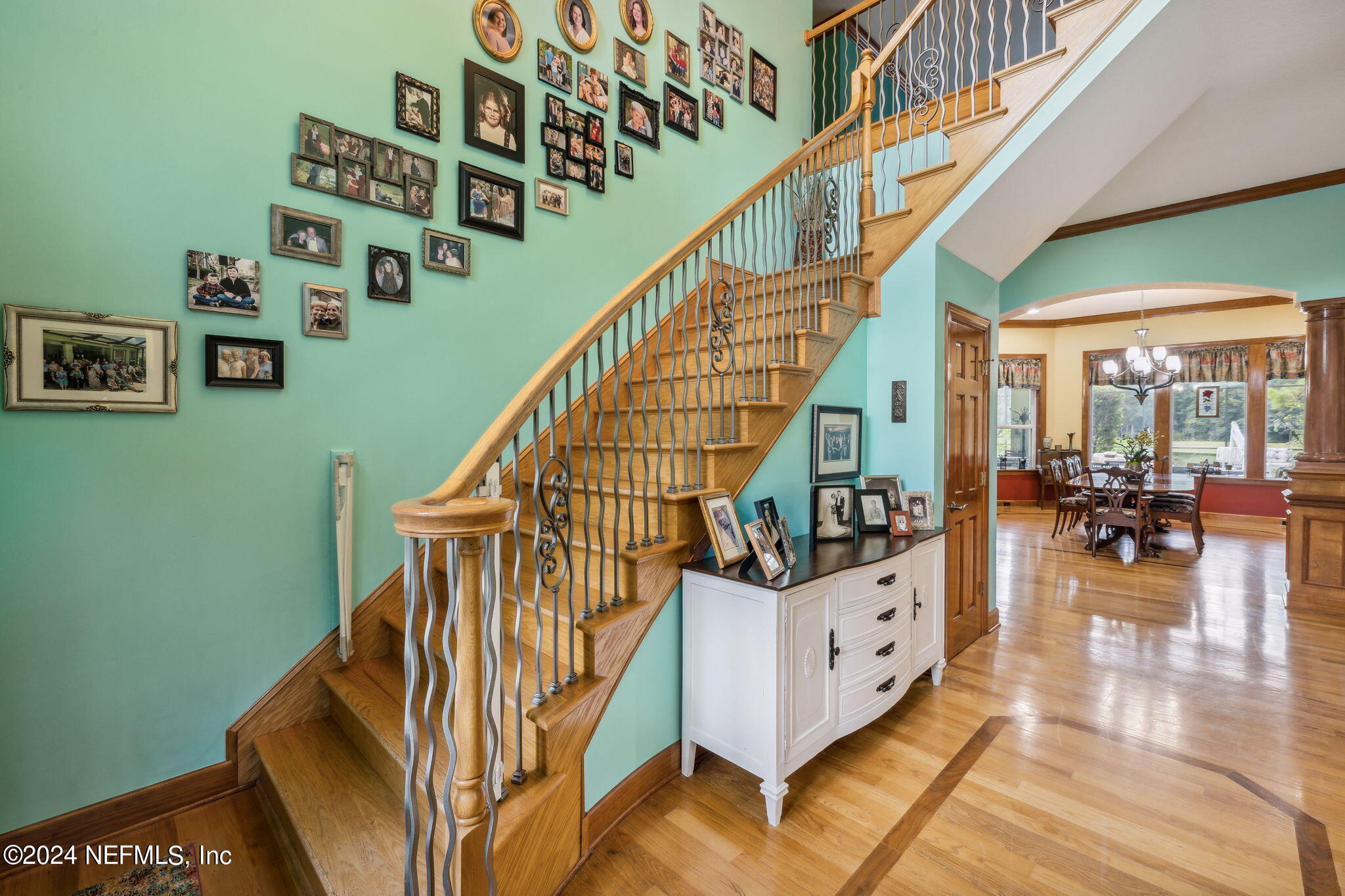 2771 Shade Tree Drive Fleming Island, FL 32003 - Photo 14 of 40 a view of entryway and hall with wooden floor