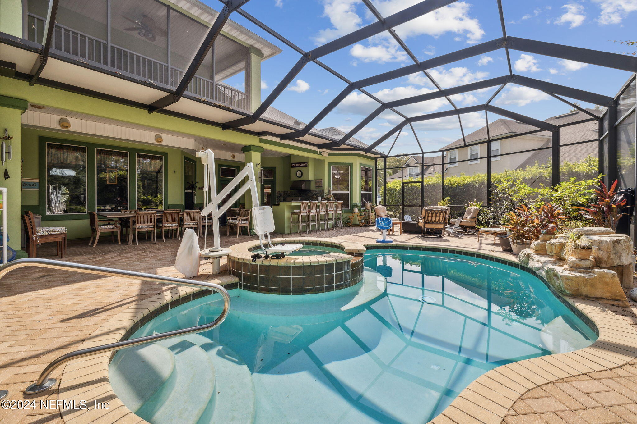 2771 Shade Tree Drive Fleming Island, FL 32003 - Photo 22 of 40 a view of a swimming pool with a patio