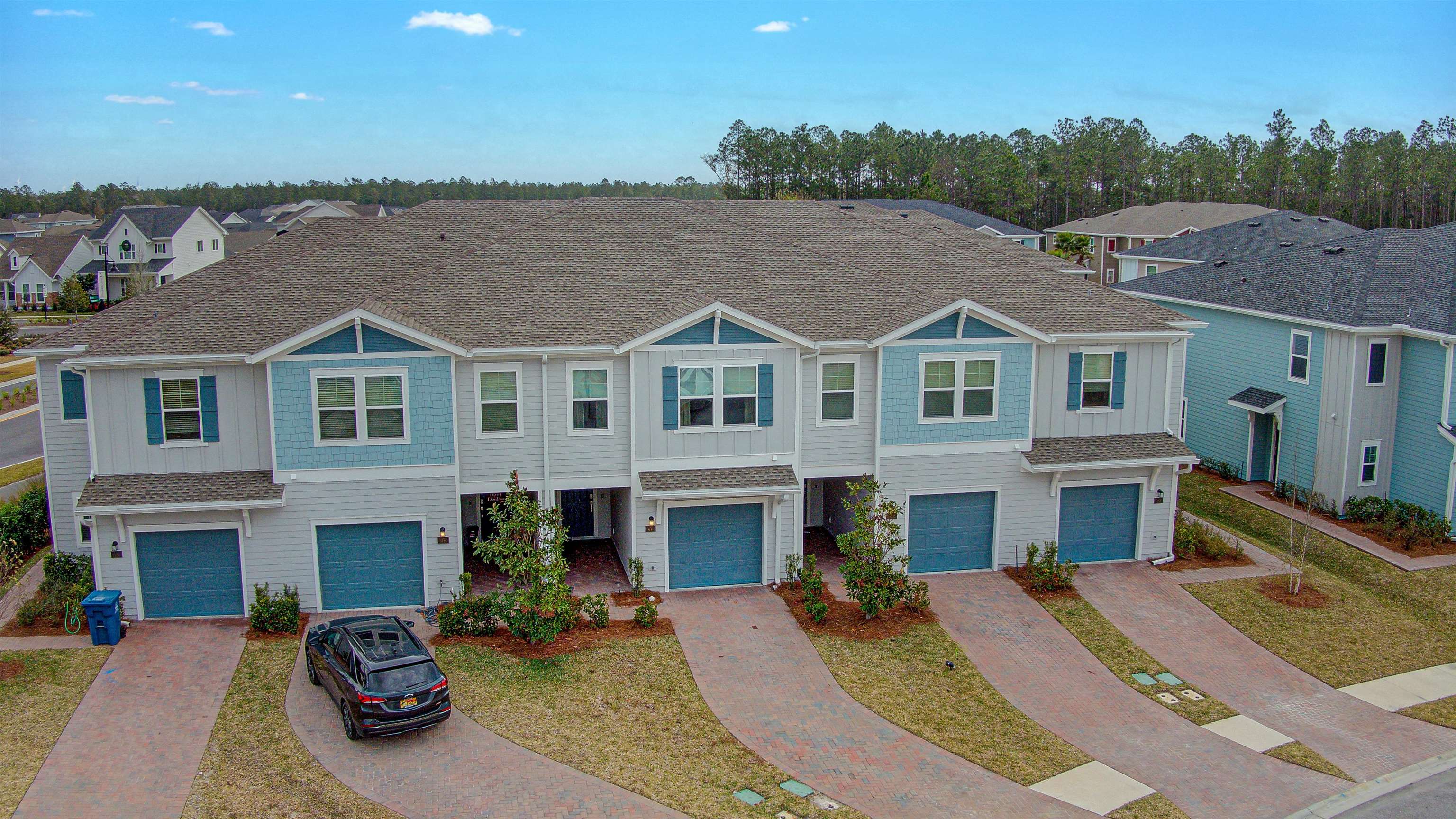 96 Bramble Court St. Augustine, FL 32092 - Photo 60 of 61 a front view of a house with many windows