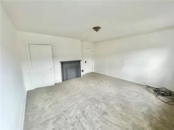 a view of empty room