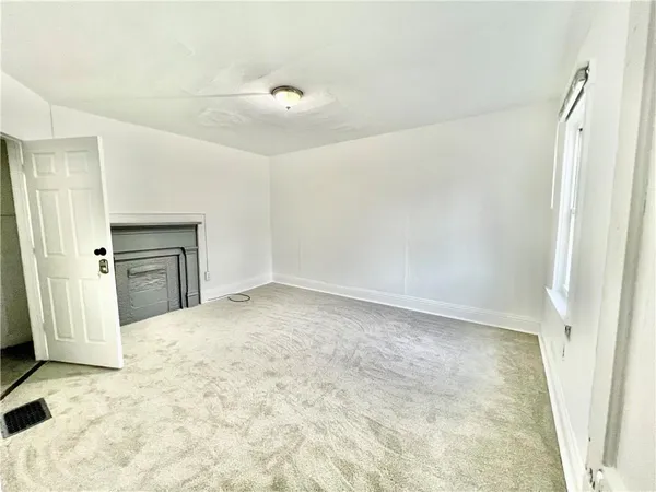 a view of empty room