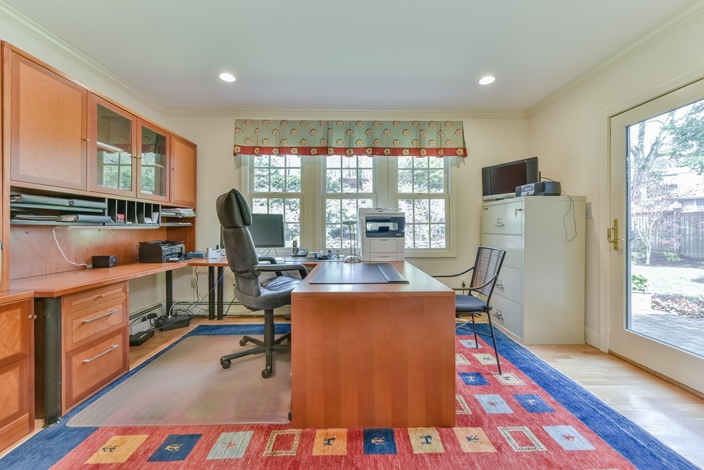 15 Whitney Road Newton, MA 02460 - Photo 8 of 23 a view of a dining room with furniture window and wooden floor