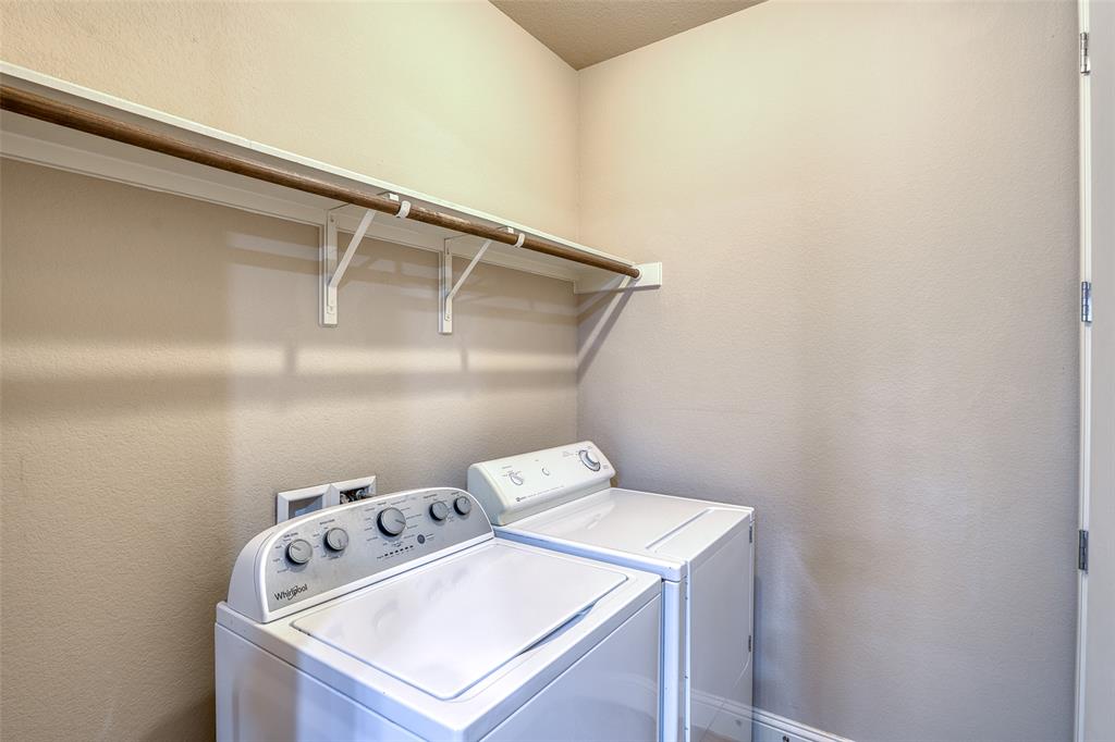 11033 Desert Willow Loop Austin, TX 78748 - Photo 16 of 19 a utility room with dryer and washer