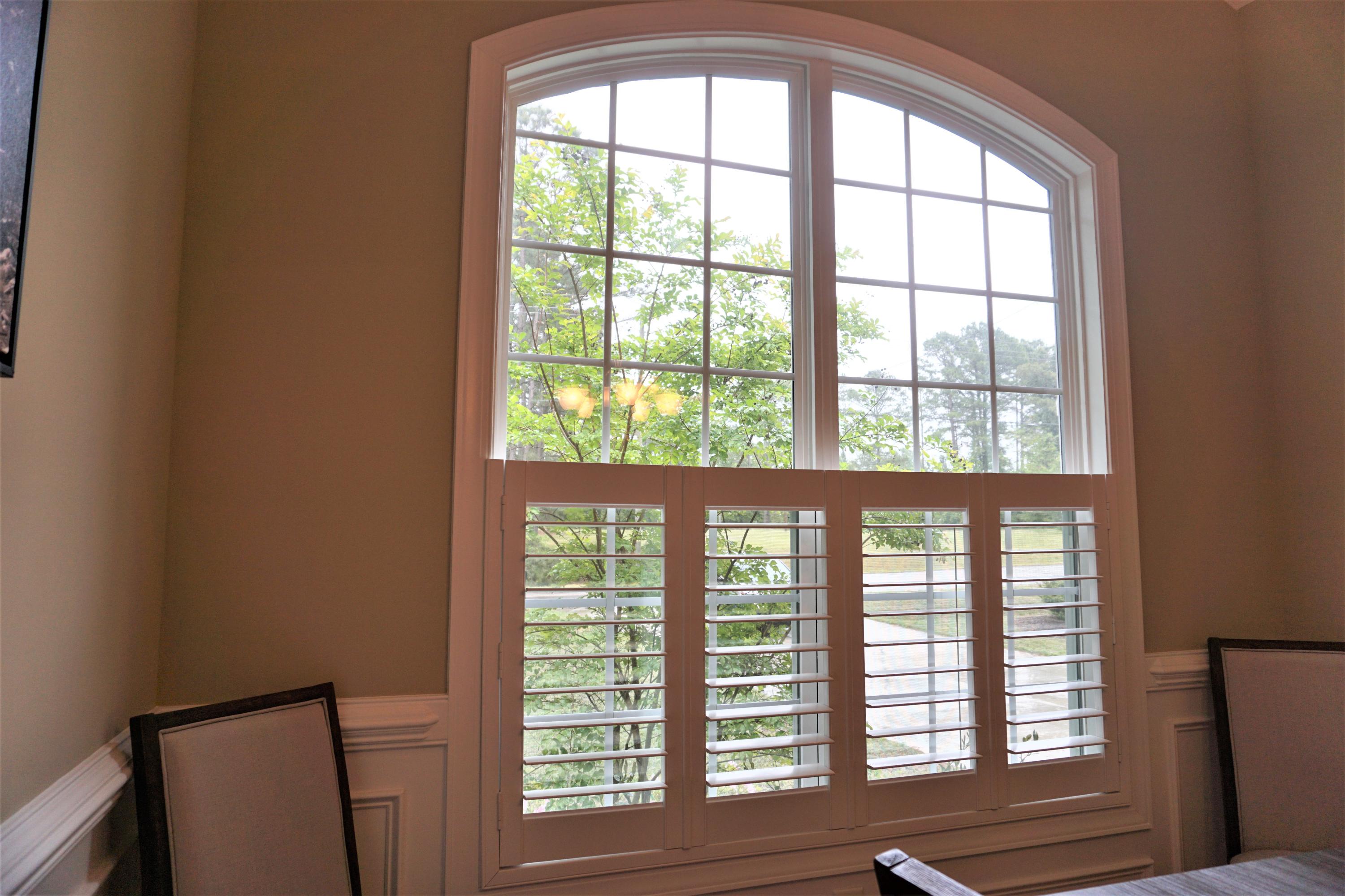 406 Yadkin Road Southern Pines, NC 28387 - Photo 8 of 45 Dining Room with Plantation Shutters