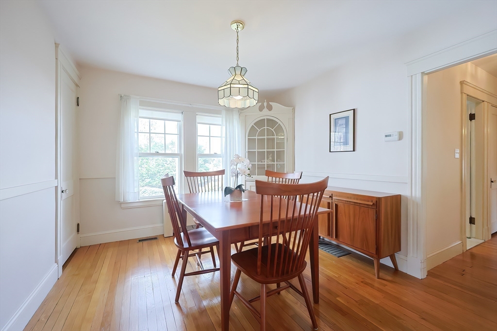 32 Sexton Avenue Westwood, MA 02090 - Photo 5 of 33 a view of a dining room with furniture window and wooden floor