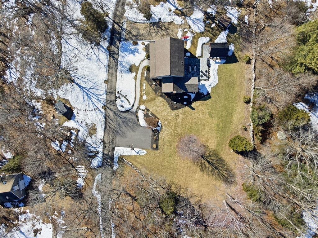 24 Ridge Hill Road Scituate, MA 02066 - Photo 37 of 38 a view of yard covered with snow