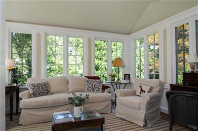 270 Stage Harbor Road Chatham, MA 02633 - Photo 10 of 21 a living room with furniture and a large window