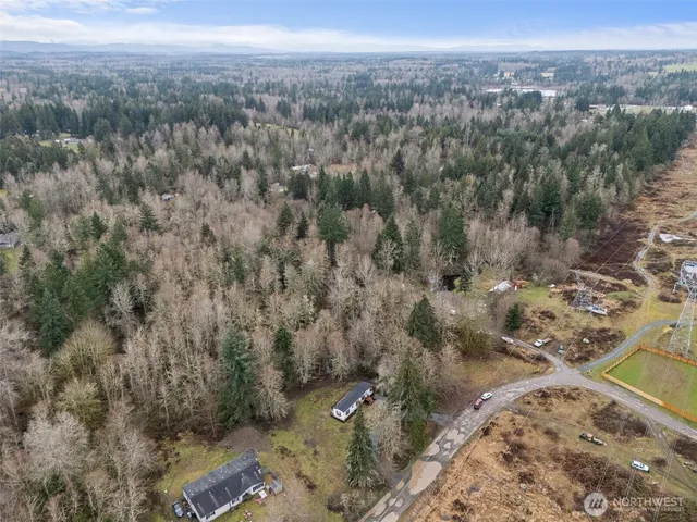 a view of a city with mountains