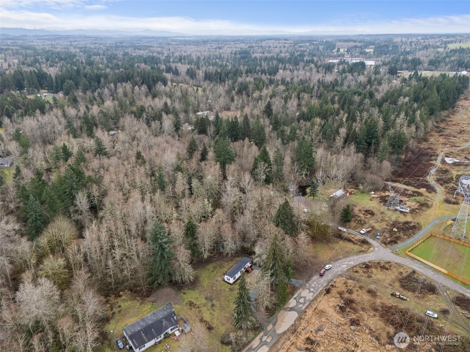 14512 246th Street East Graham, WA 98338 - Photo 17 of 17 a view of a city with mountains