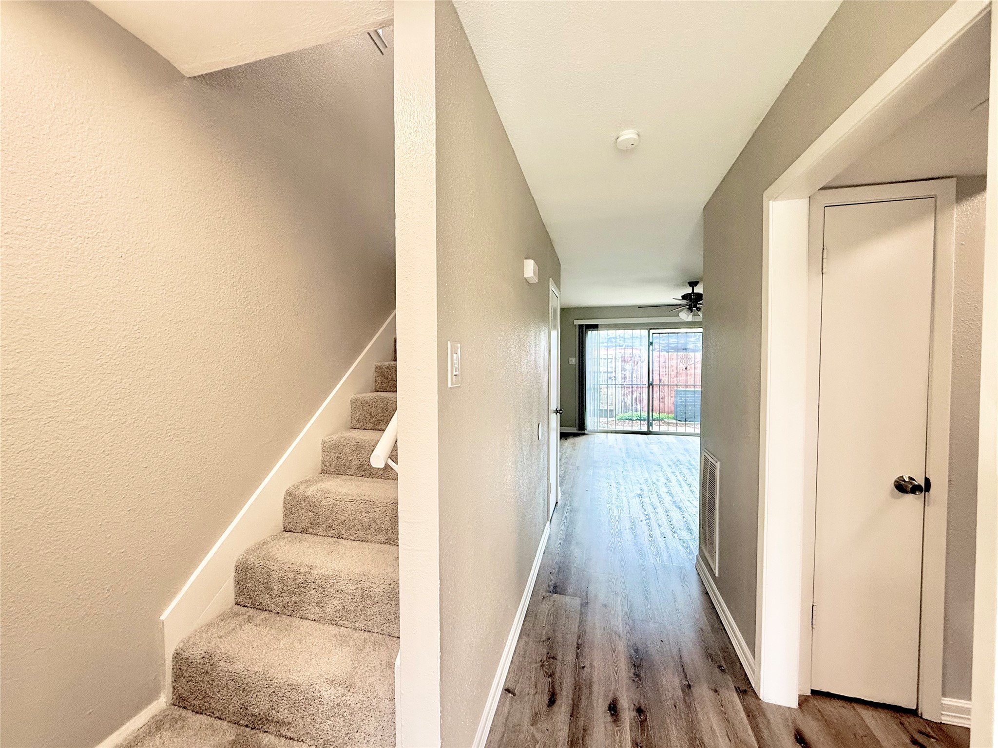 7980 Grove Ridge Drive Houston, TX 77061 - Photo 3 of 19 Entry has a Half Bath and stairs to the Bedrooms