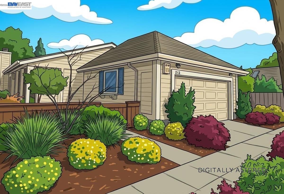 212 Puddingstone Road Alameda, CA 94502 - Photo 1 of 24 a front view of a house