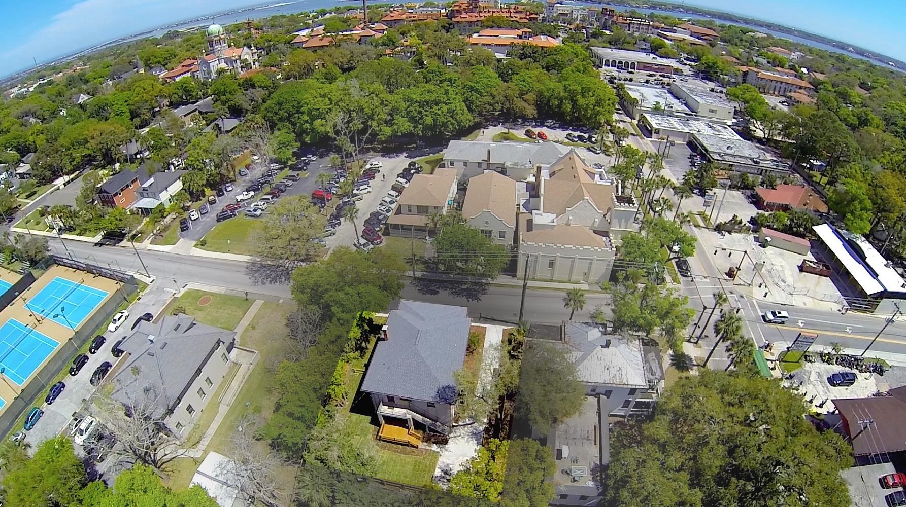 78 Riberia Street St. Augustine, FL 32084 - Photo 2 of 38 an aerial view of a city