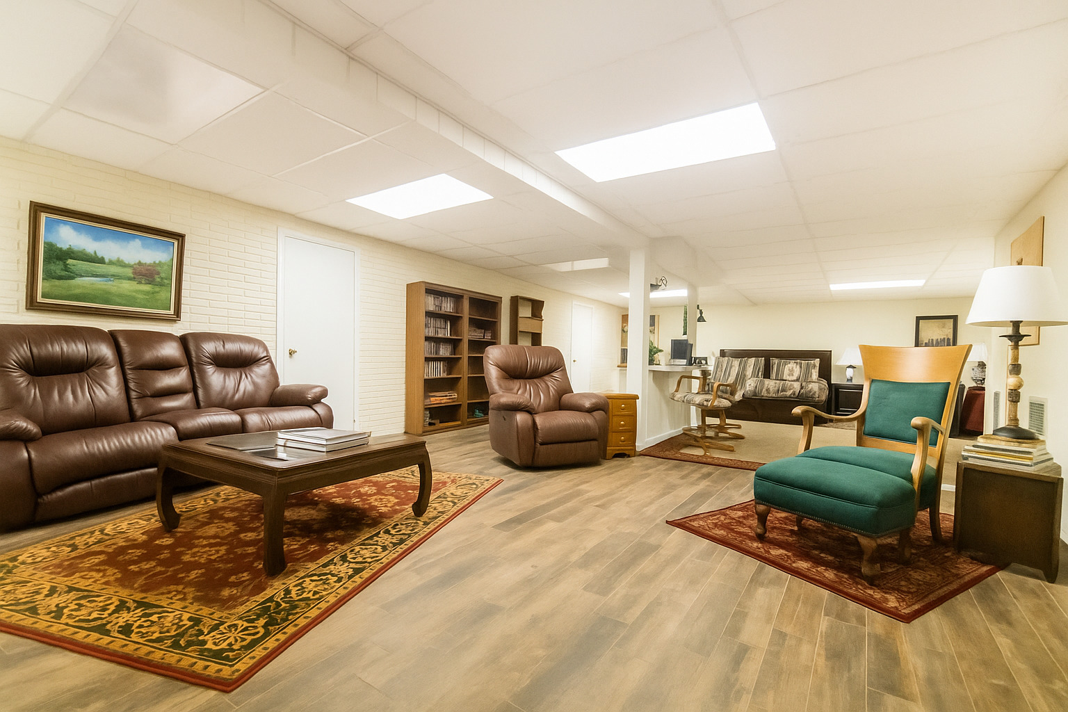 1764 Wolverine Road Dixon, IL 61021 - Photo 73 of 86 a living room with furniture a rug and a lamp