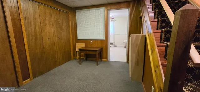 a view of a storage & utility room