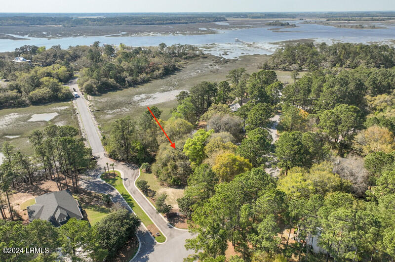 87 Tuscarora Avenue Beaufort, SC 29907 - Photo 10 of 19 Aerial of Lot