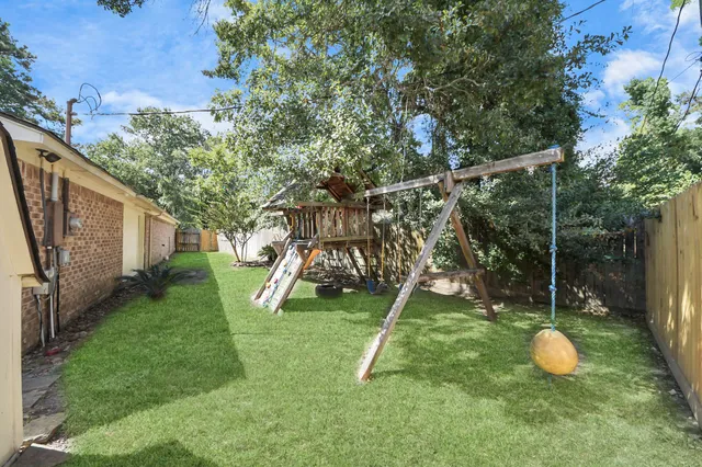 a view of outdoor space and yard