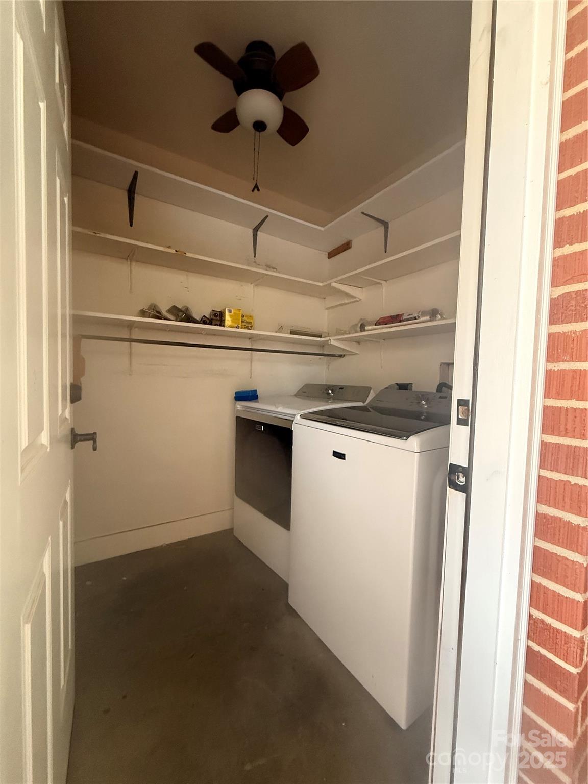167 East High Road Bostic, NC 28018 - Photo 25 of 28 a utility room with dryer and washer