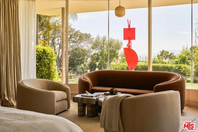 a view of an outdoor sitting area