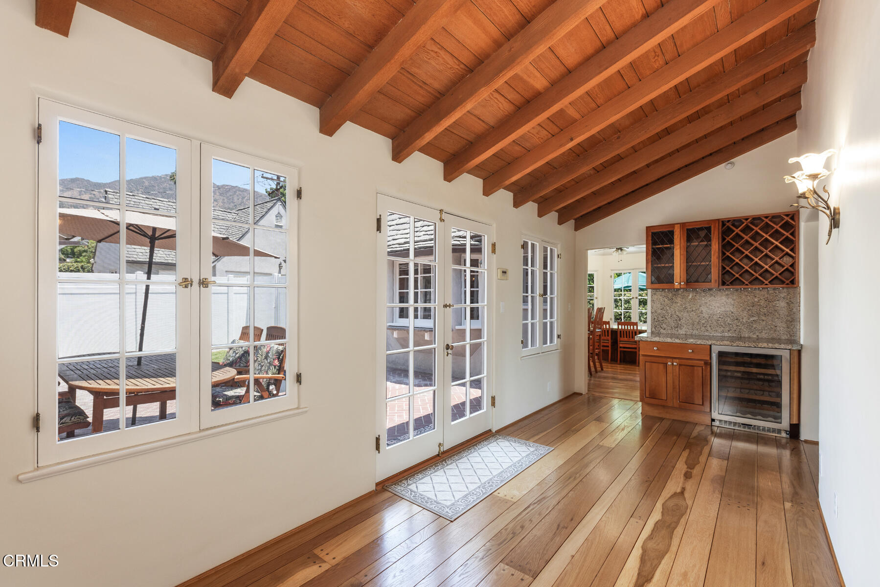 369 West Kenneth Road Glendale, CA 91202 - Photo 13 of 36 a view of a livingroom with wooden floor and a fireplace
