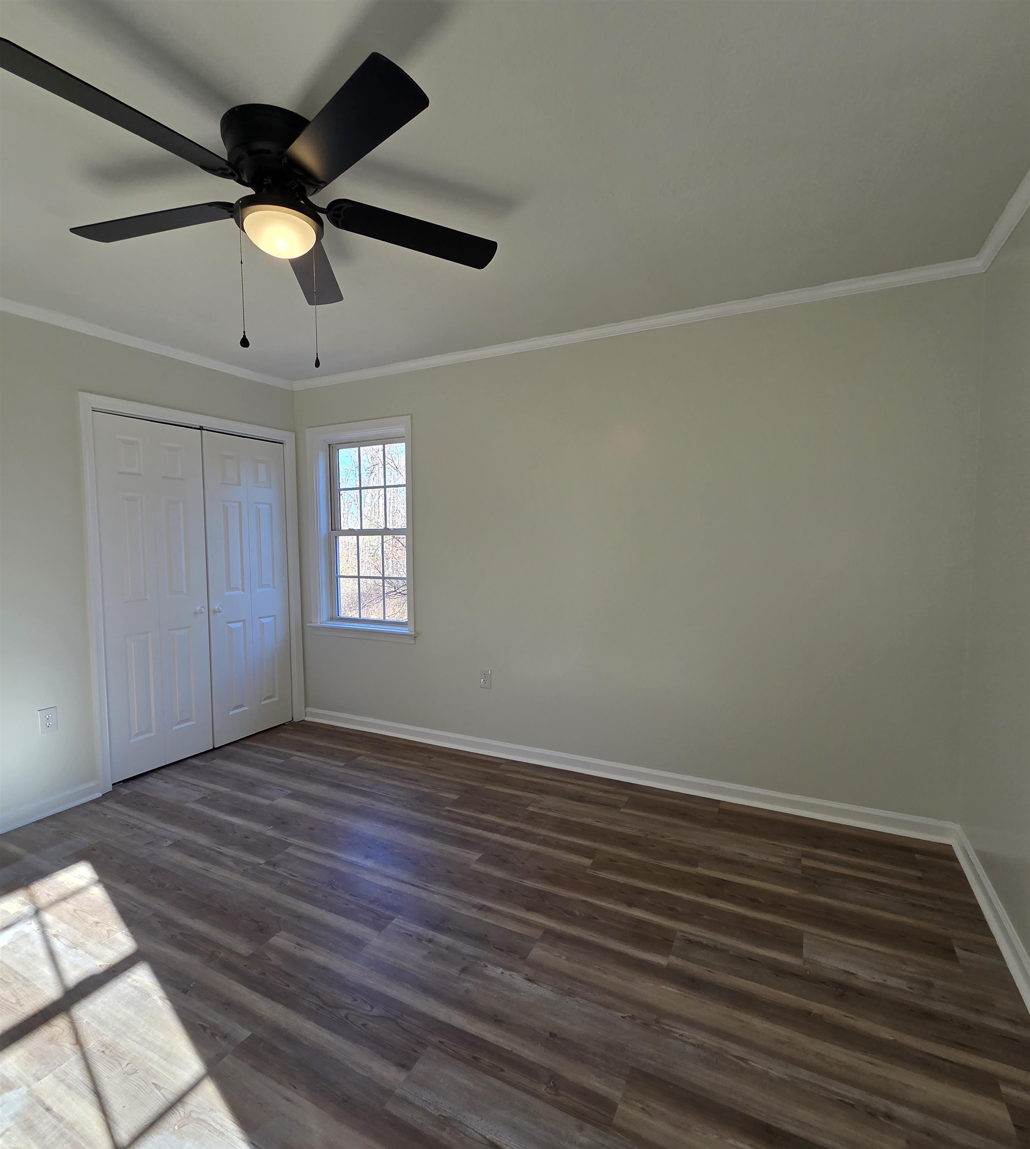 230 Dodge Street Stuarts Draft, VA 24477 - Photo 11 of 14 wooden floor in an empty room with a window