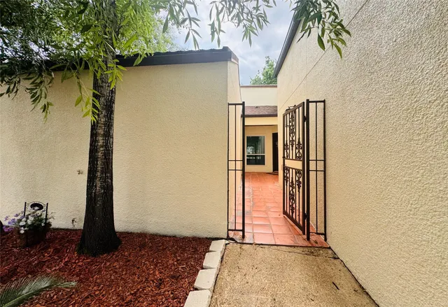 a view of outdoor space and yard