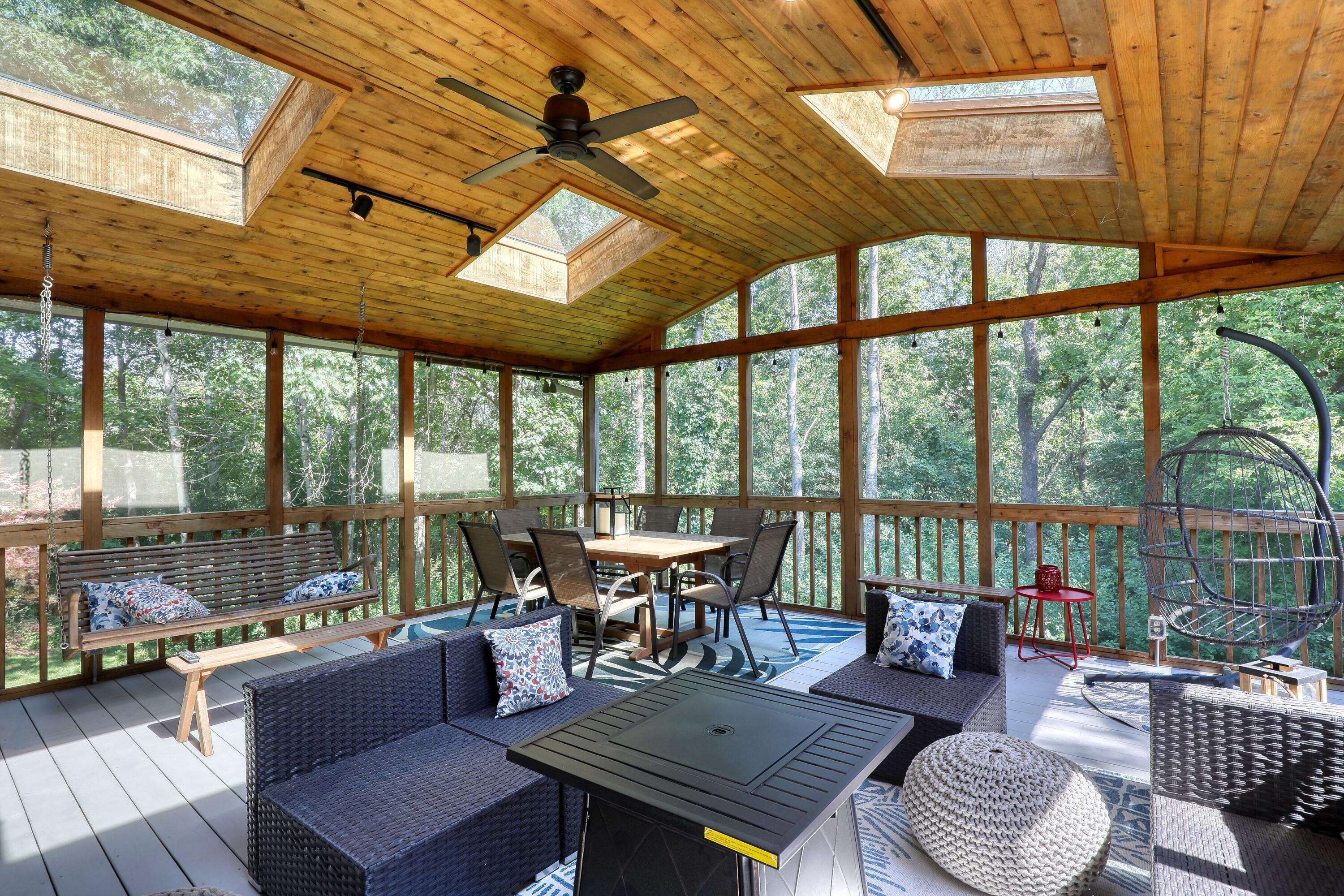 1248 North Lost Woods Road Summit, WI 53066 - Photo 5 of 62 Screen Porch