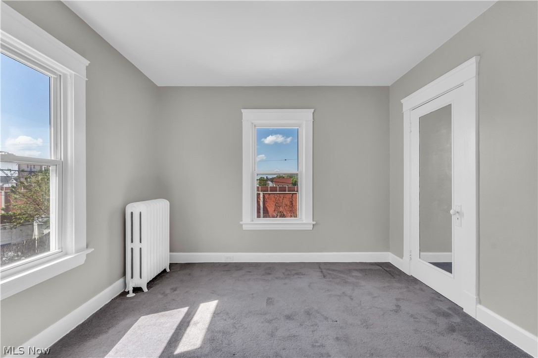 3506 Riverside Avenue Cleveland, OH 44109 - Photo 19 of 31 Neutral-toned interior featuring gray carpet and light gray walls