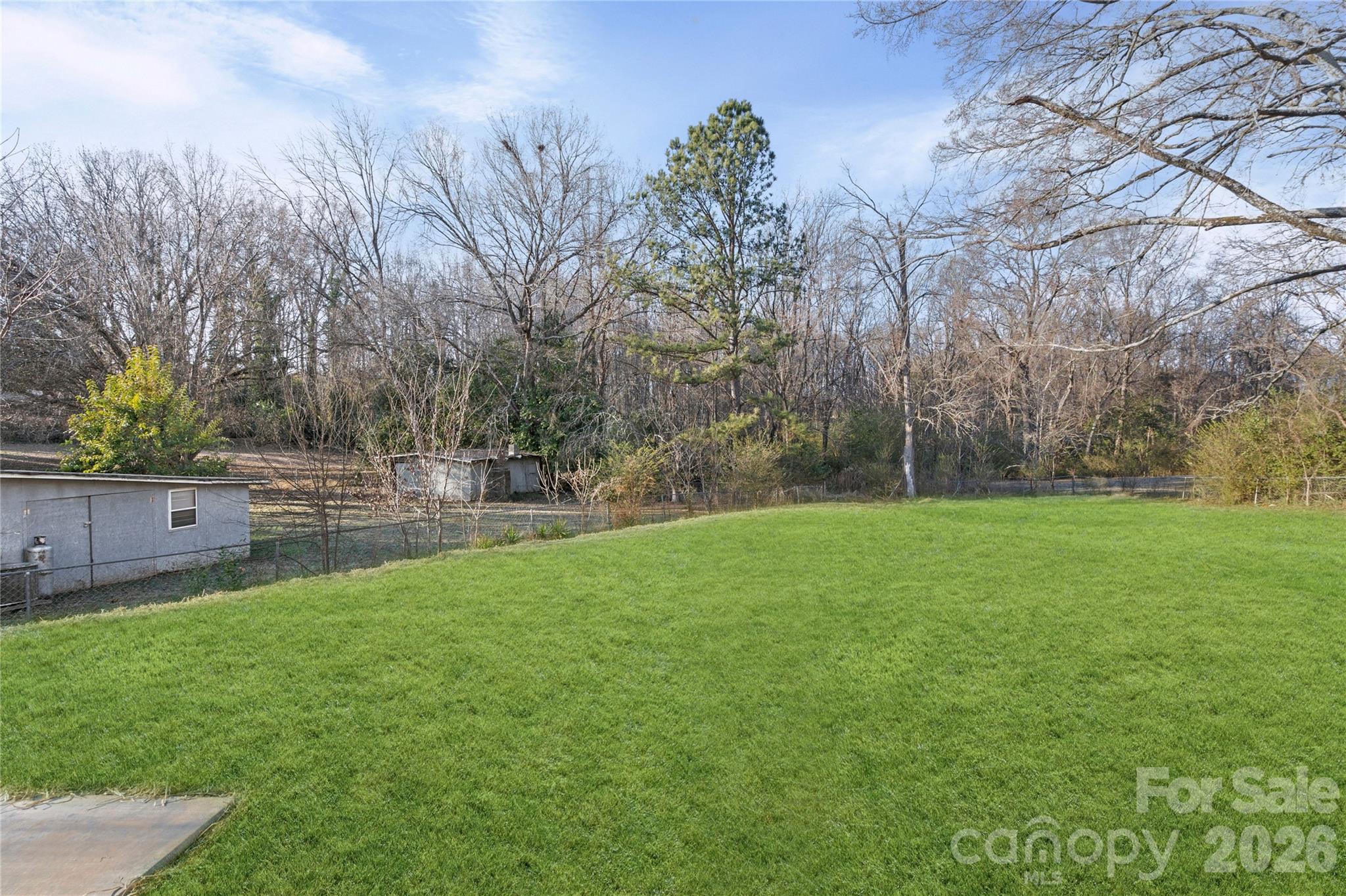 4524 Orphanage Road Concord, NC 28027 - Photo 27 of 29 a view of backyard with green space