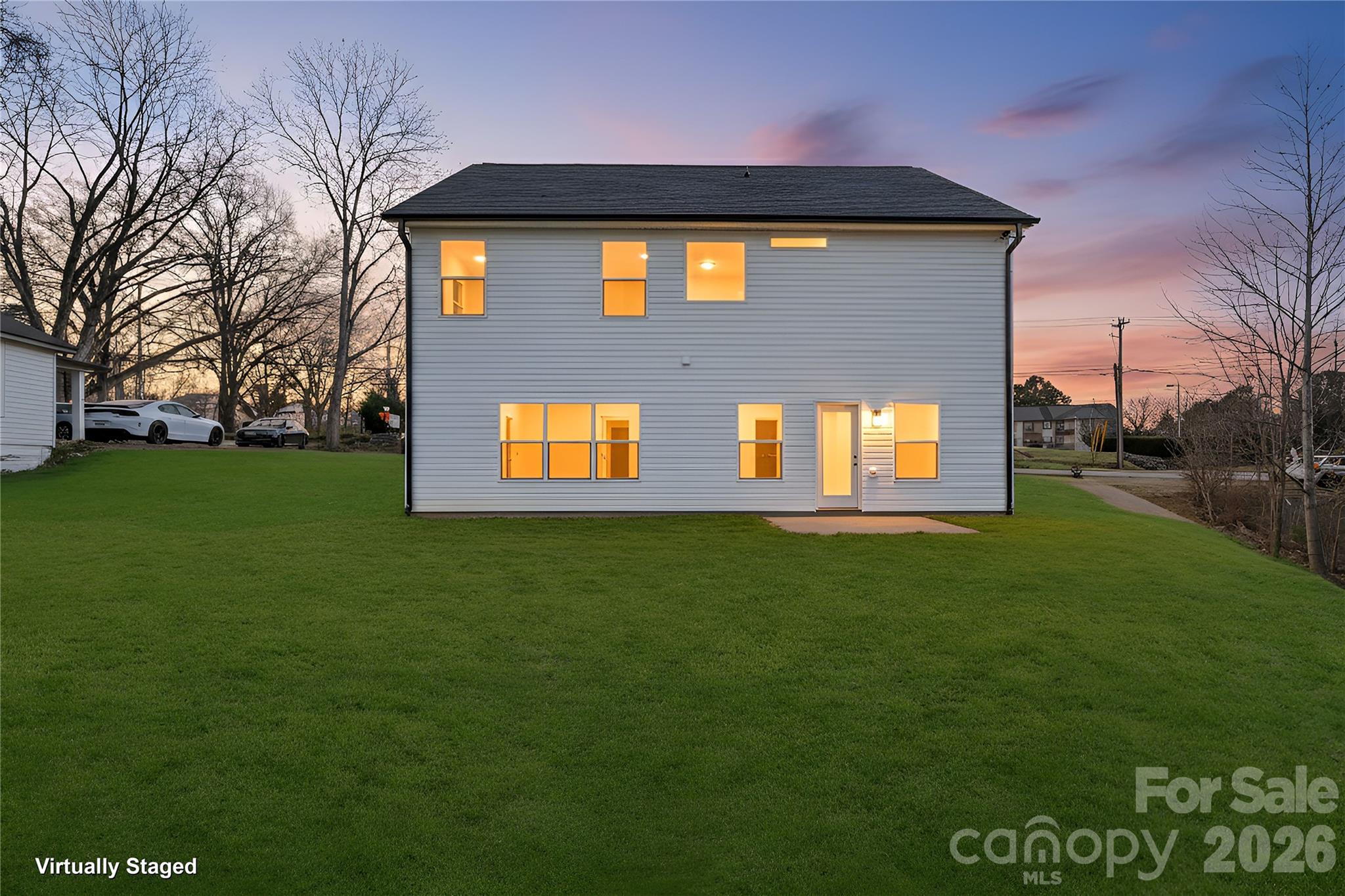 4524 Orphanage Road Concord, NC 28027 - Photo 29 of 29 a front view of a house with a yard