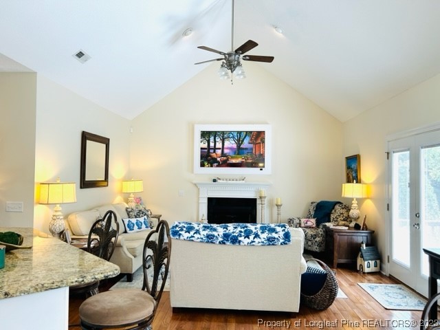 512 Maple Leaf Way Lumberton, NC 28358 - Photo 12 of 27 a living room with furniture and a fireplace