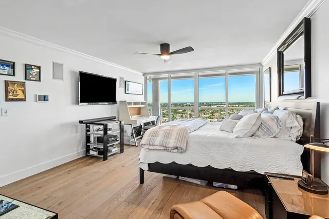 a view of a balcony with chairs