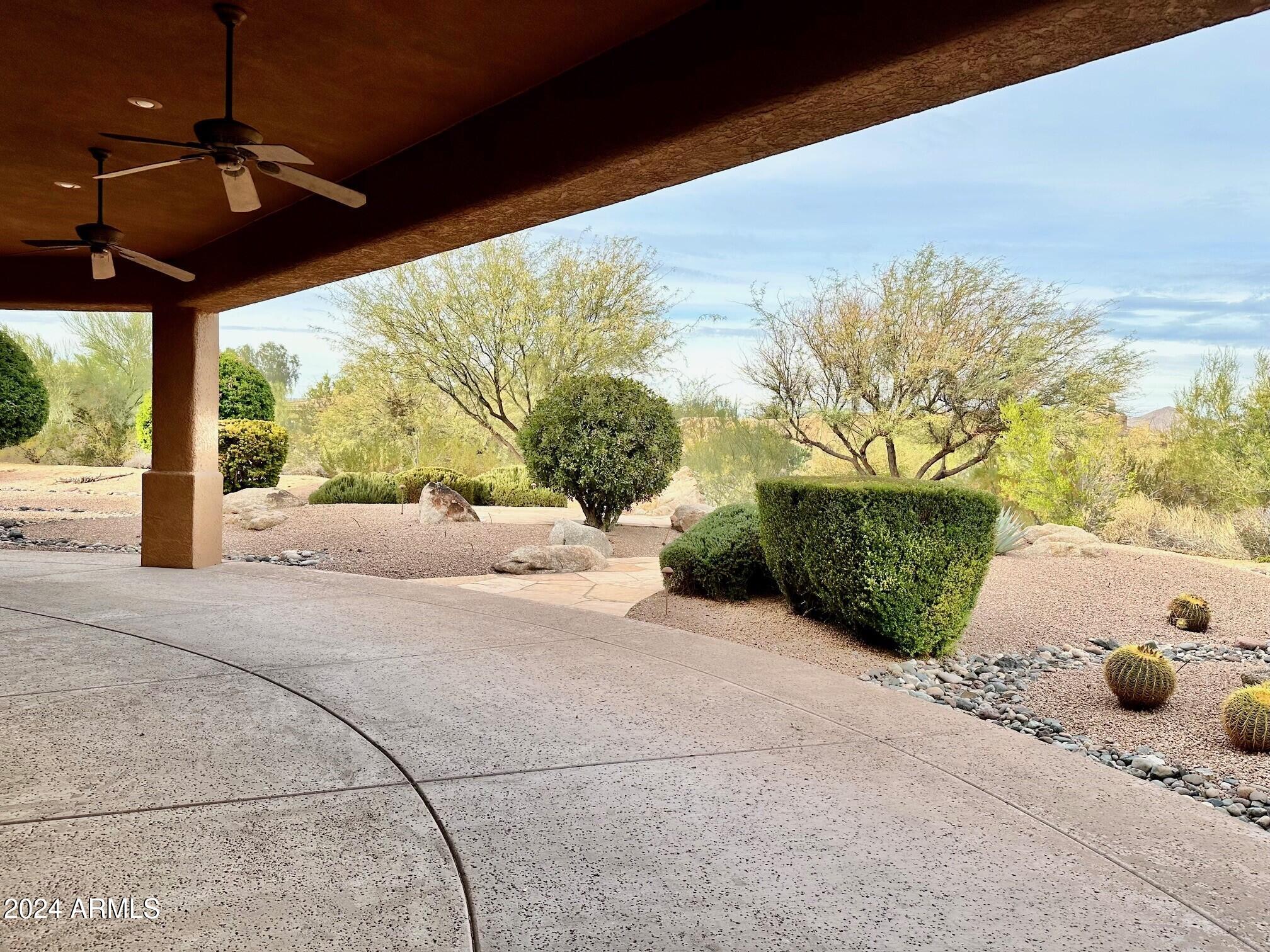 19028 East Picacho Road Rio Verde, AZ 85263 - Photo 23 of 33 023_Backyard View from Patio