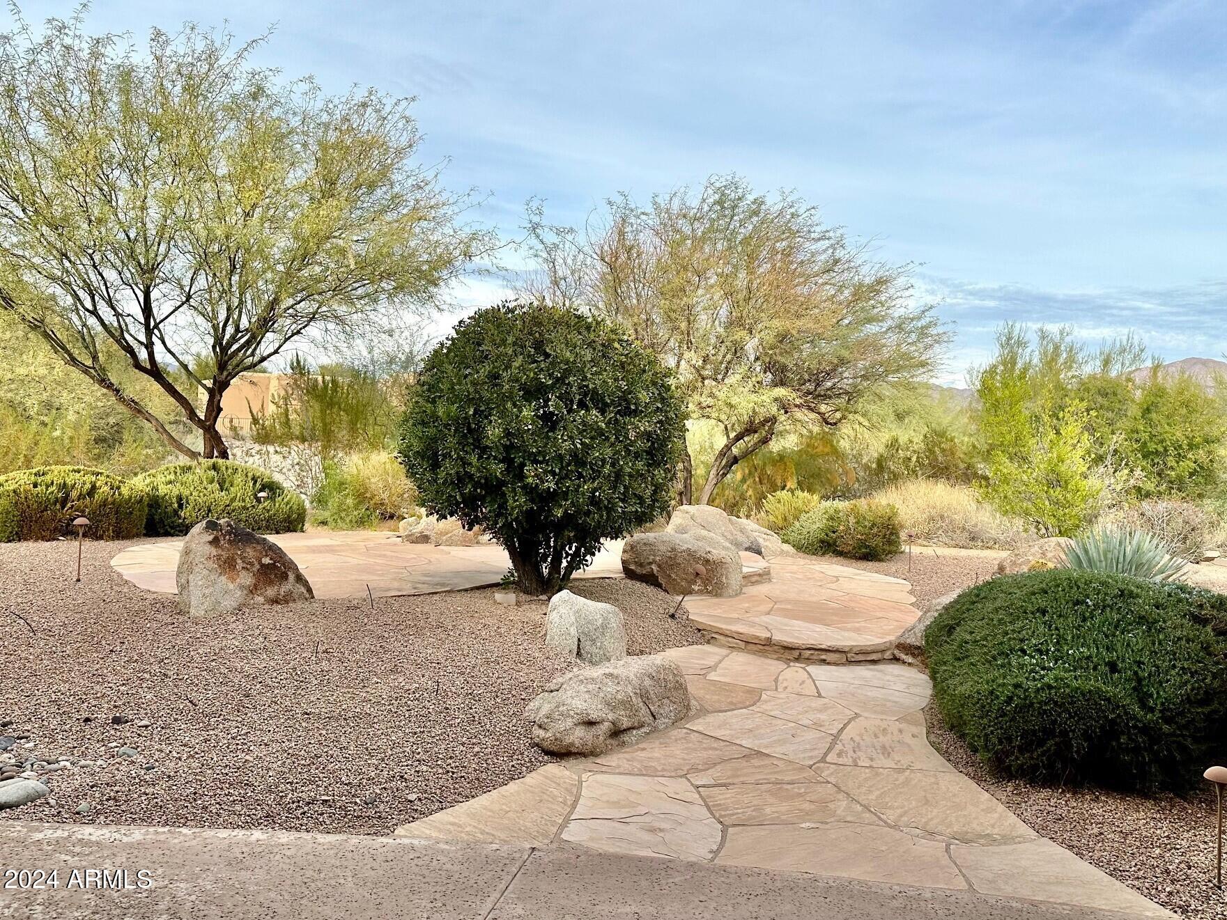 19028 East Picacho Road Rio Verde, AZ 85263 - Photo 24 of 33 024_Flagstone Path