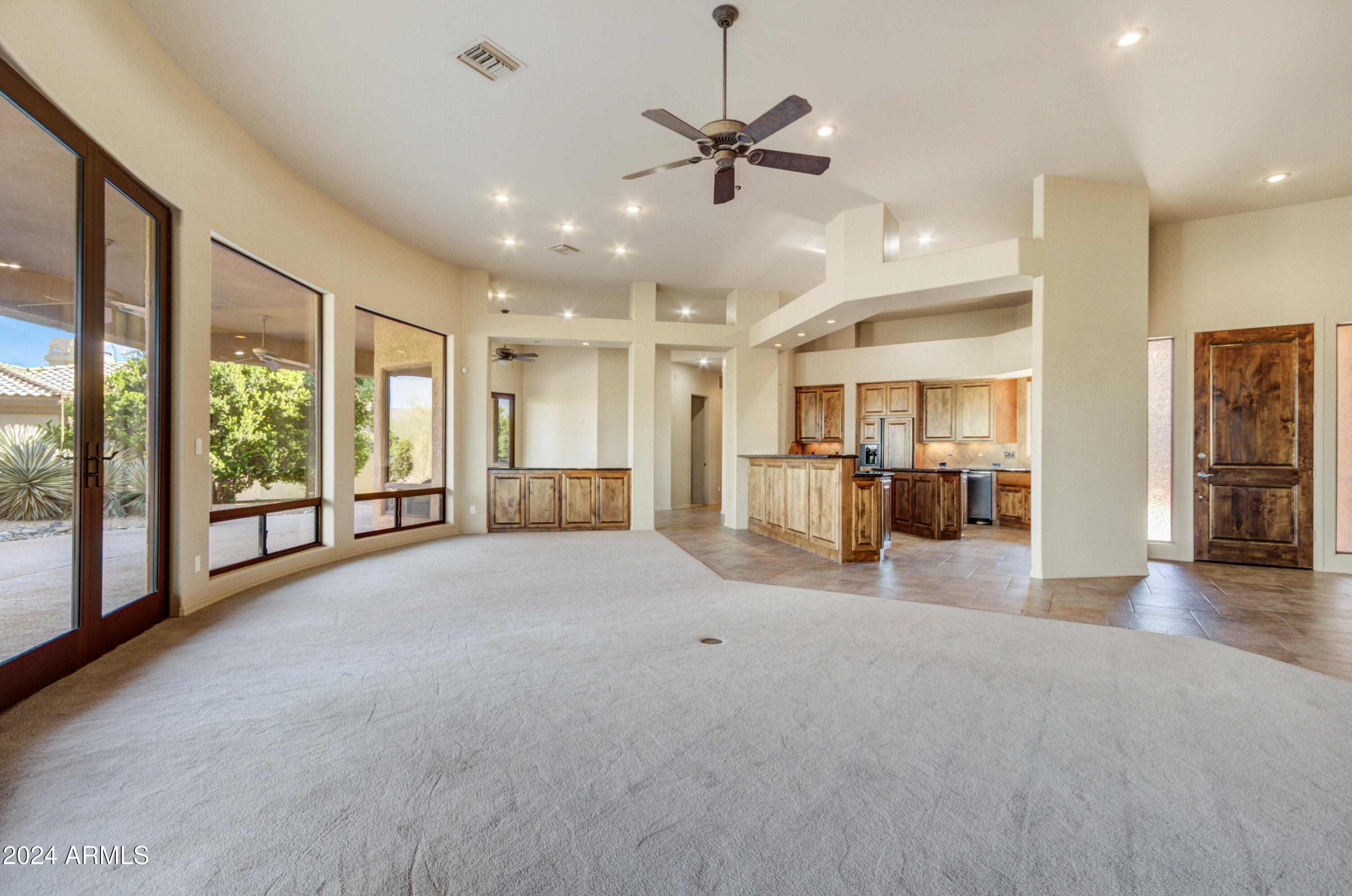 19028 East Picacho Road Rio Verde, AZ 85263 - Photo 7 of 33 007_Great Room - Dining - Kitchen