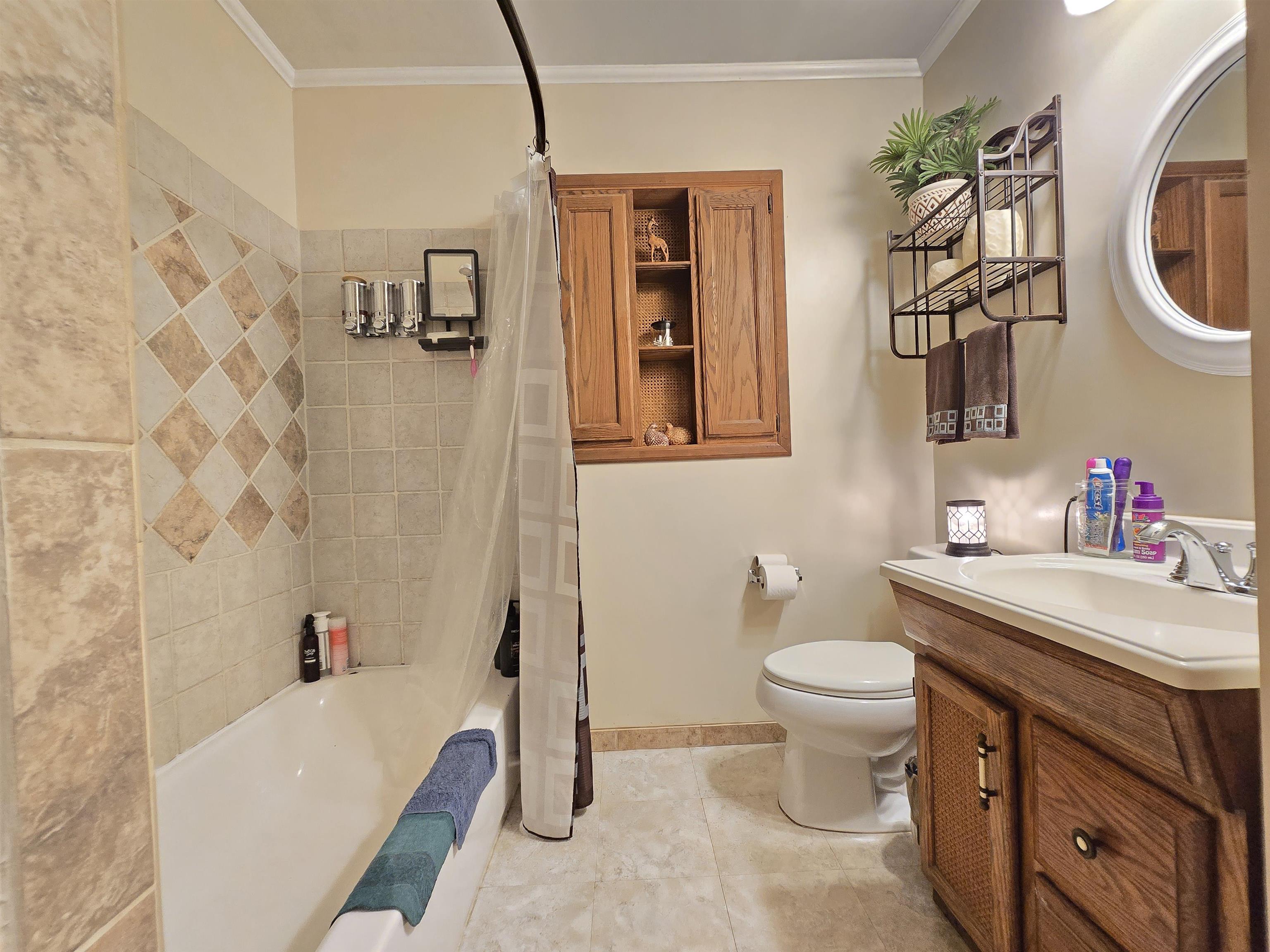 4885 Macon Road Memphis, TN 38122 - Photo 12 of 39 a bathroom with a sink toilet and shower
