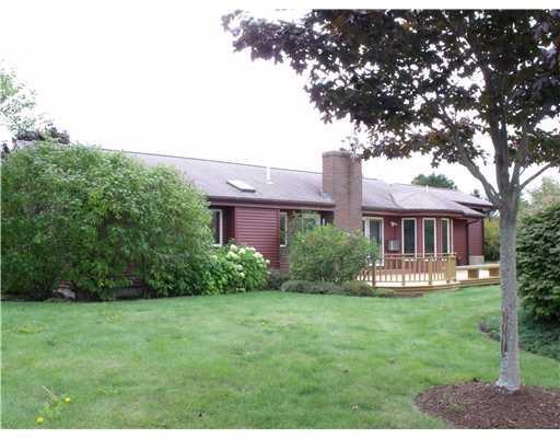 47 Thorsen Road Hancock, ME 04640 - Photo 10 of 19 Patio/Deck. Private rear deck -...