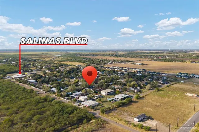 an outdoor space with wooden fence