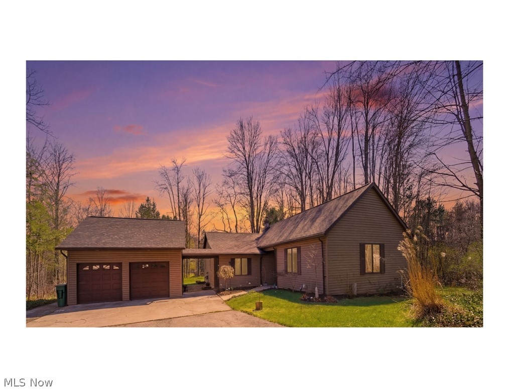 Welcome to 8965 Cedar Road, Chesterland Set on 6.95 Picturesque Acres!