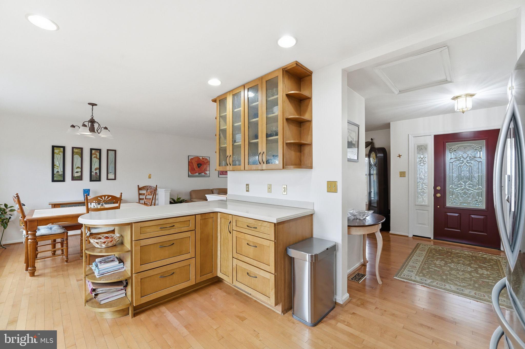 4051 Ringwood Road Nokesville, VA 20181 - Photo 22 of 58 a open kitchen with cabinets a sink and appliances