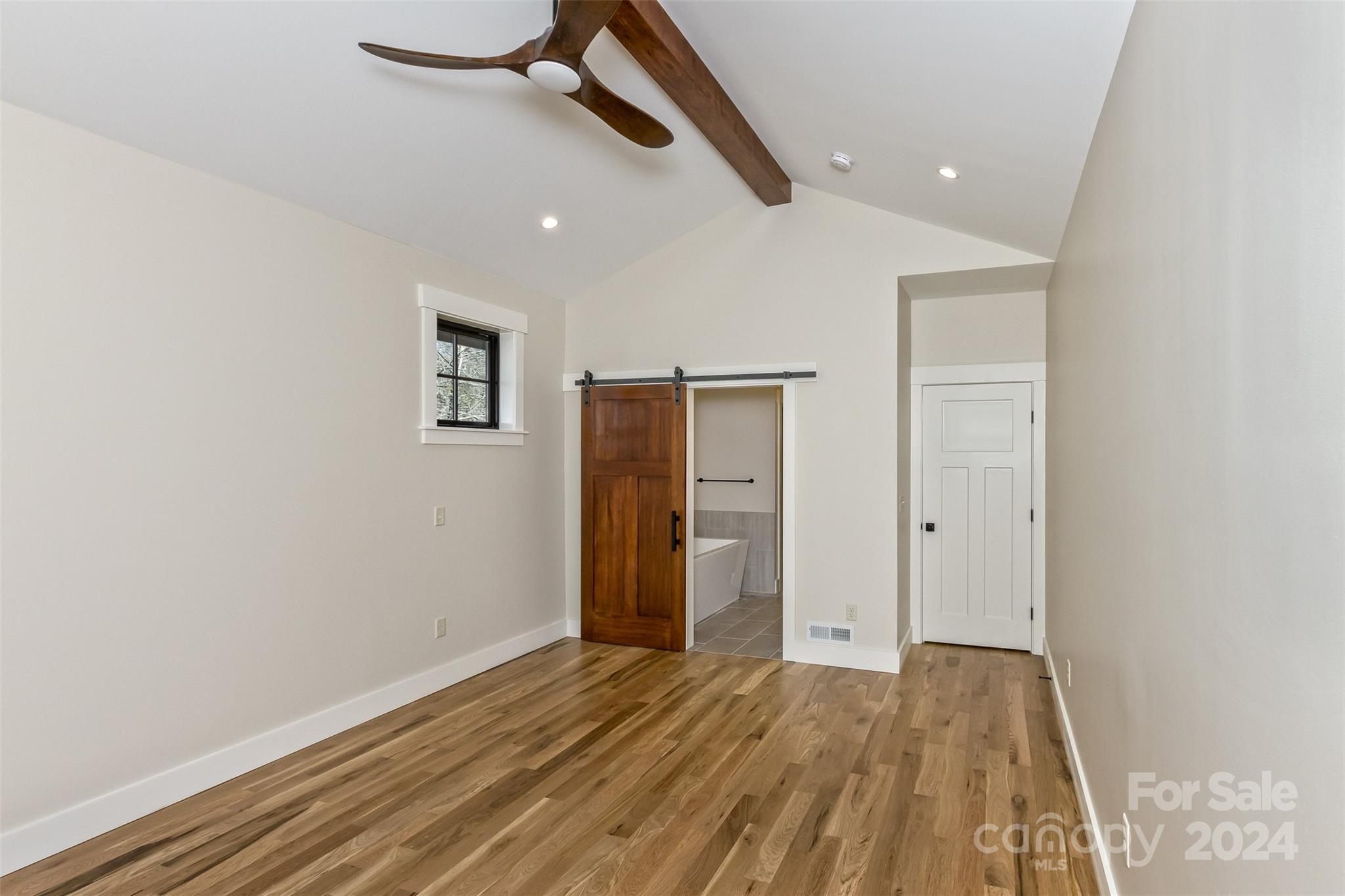 157 Gashes Creek Road Asheville, NC 28805 - Photo 17 of 43 wooden floor in an empty room