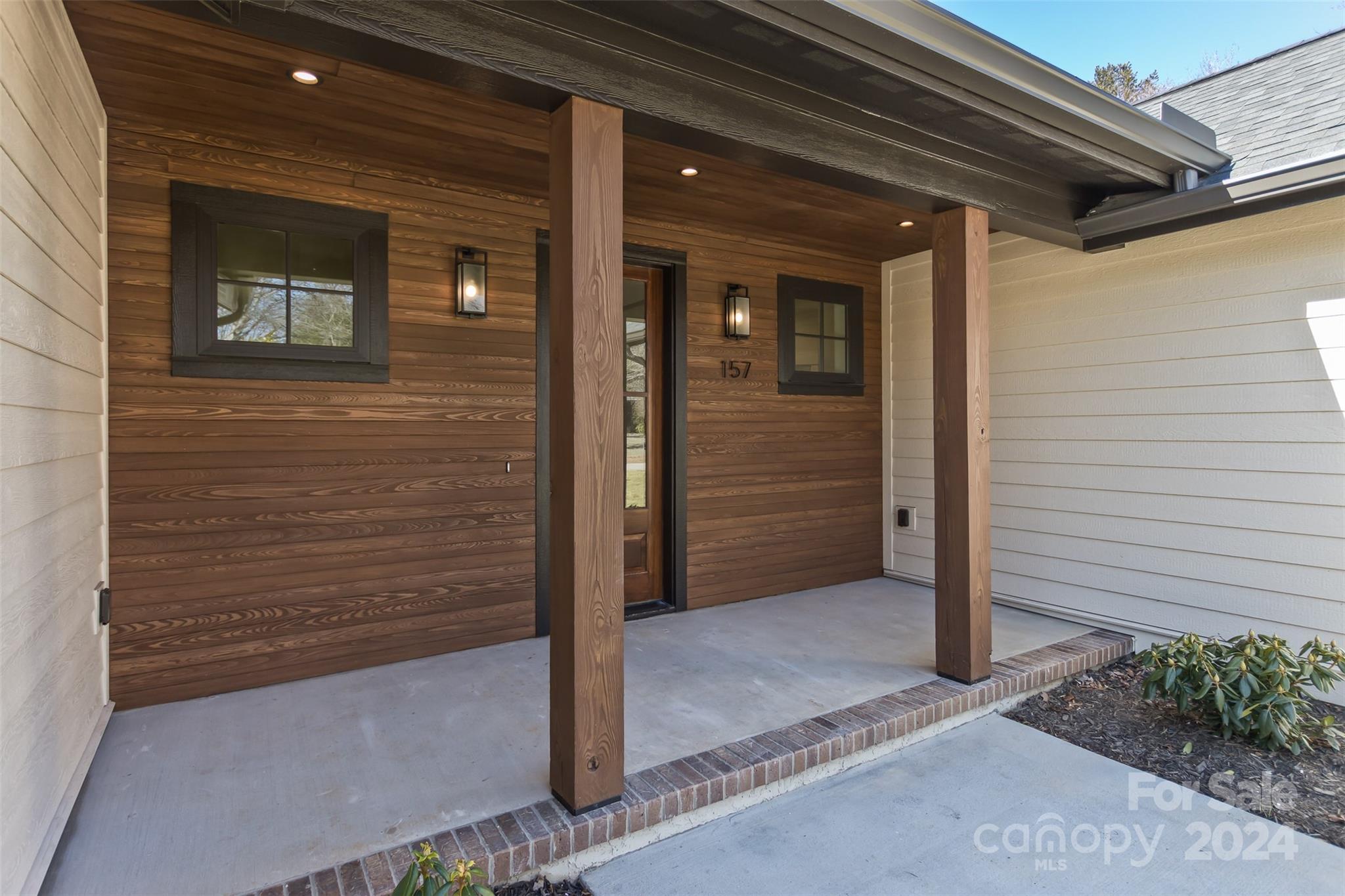 157 Gashes Creek Road Asheville, NC 28805 - Photo 3 of 43 a view of front door of a house