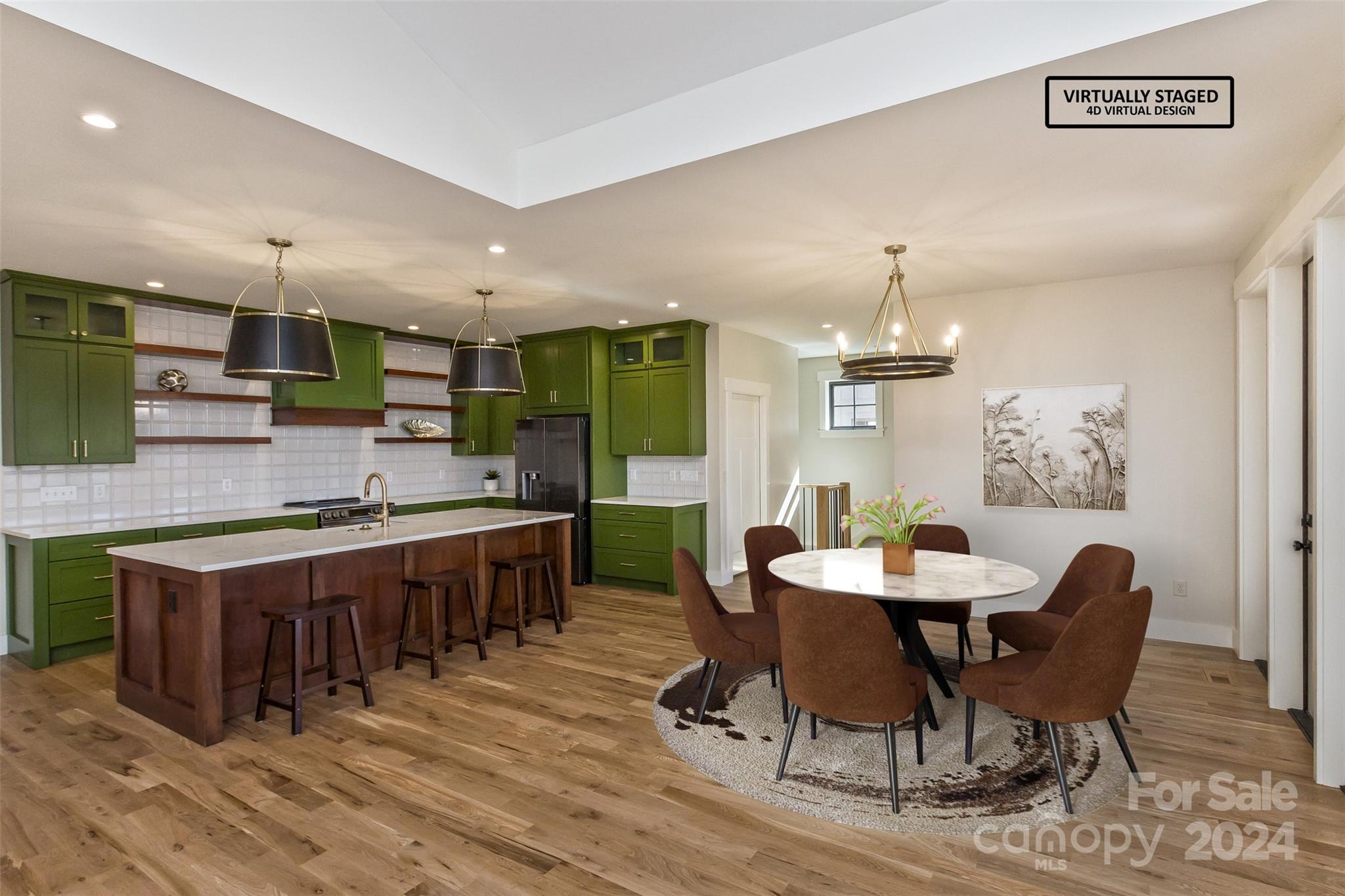 157 Gashes Creek Road Asheville, NC 28805 - Photo 8 of 43 a view of a dining room with furniture