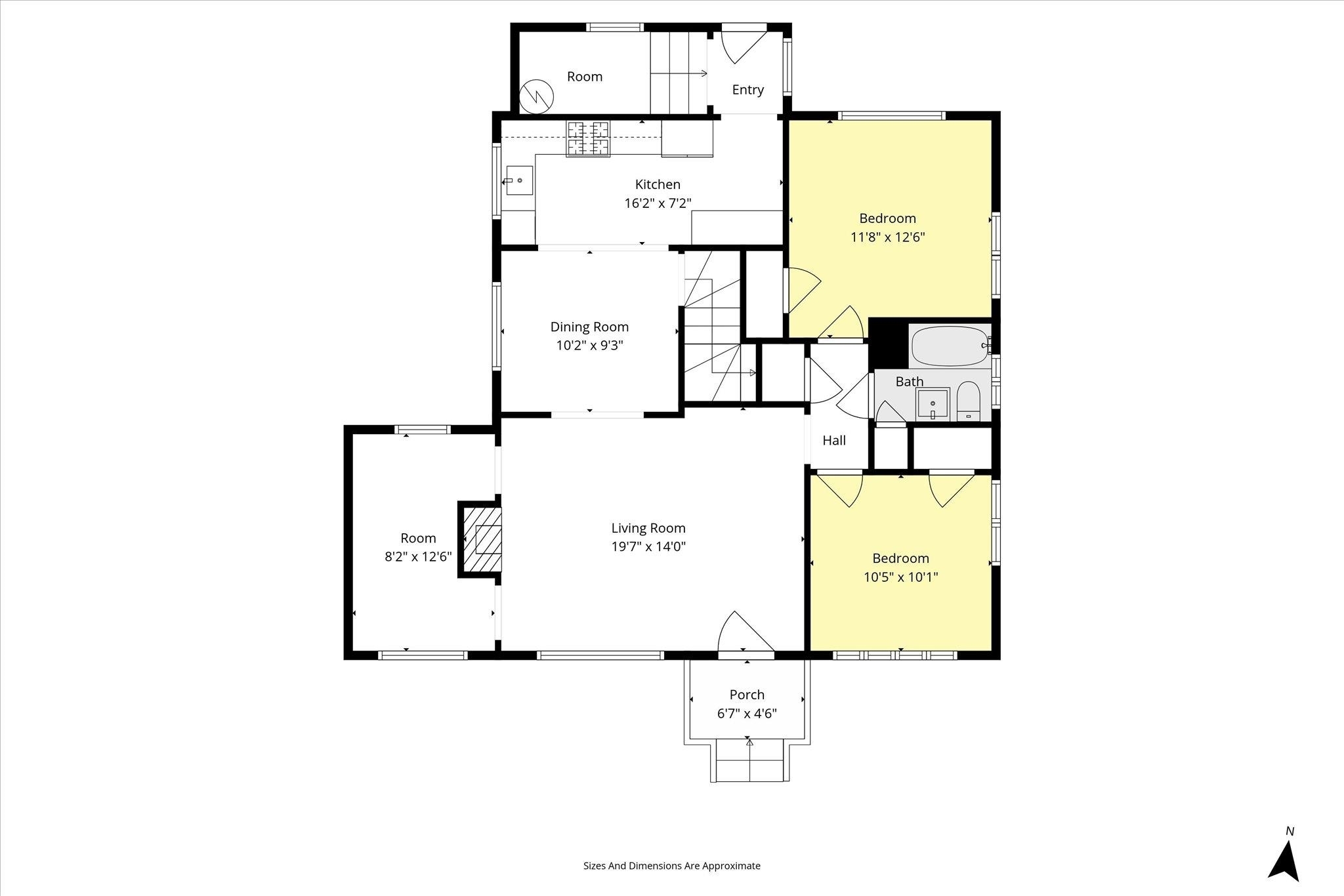 2806 Exter Drive Mobile, AL 36606 - Photo 23 of 24 View of room layout