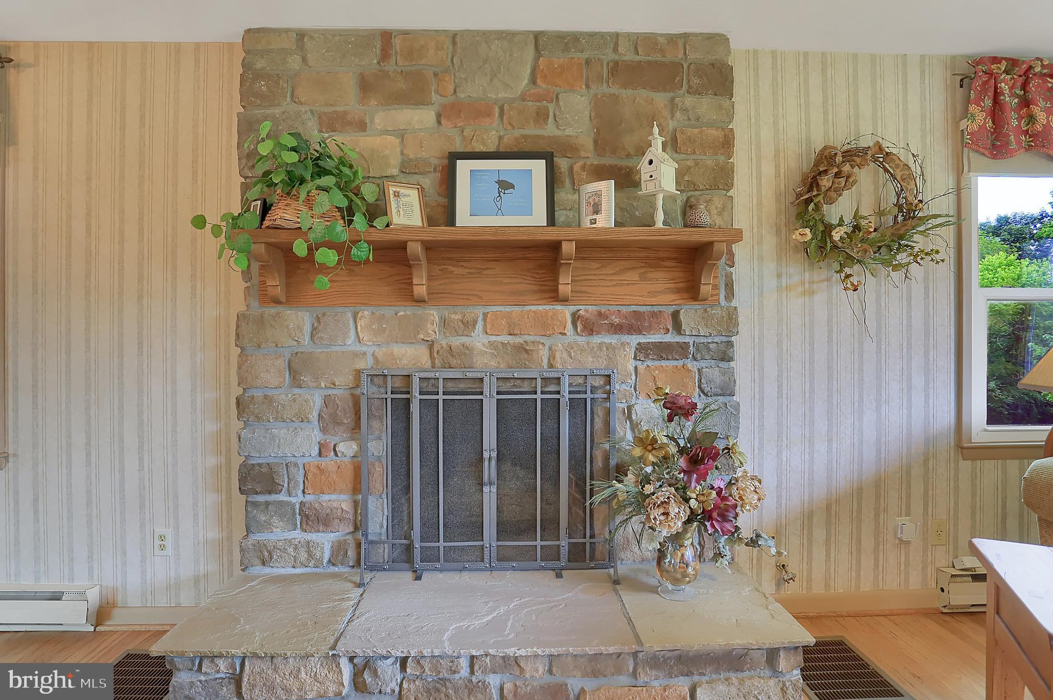 5535 Patton Bridge Road Greencastle, PA 17225 - Photo 9 of 45 Stone fireplace for those cold nights