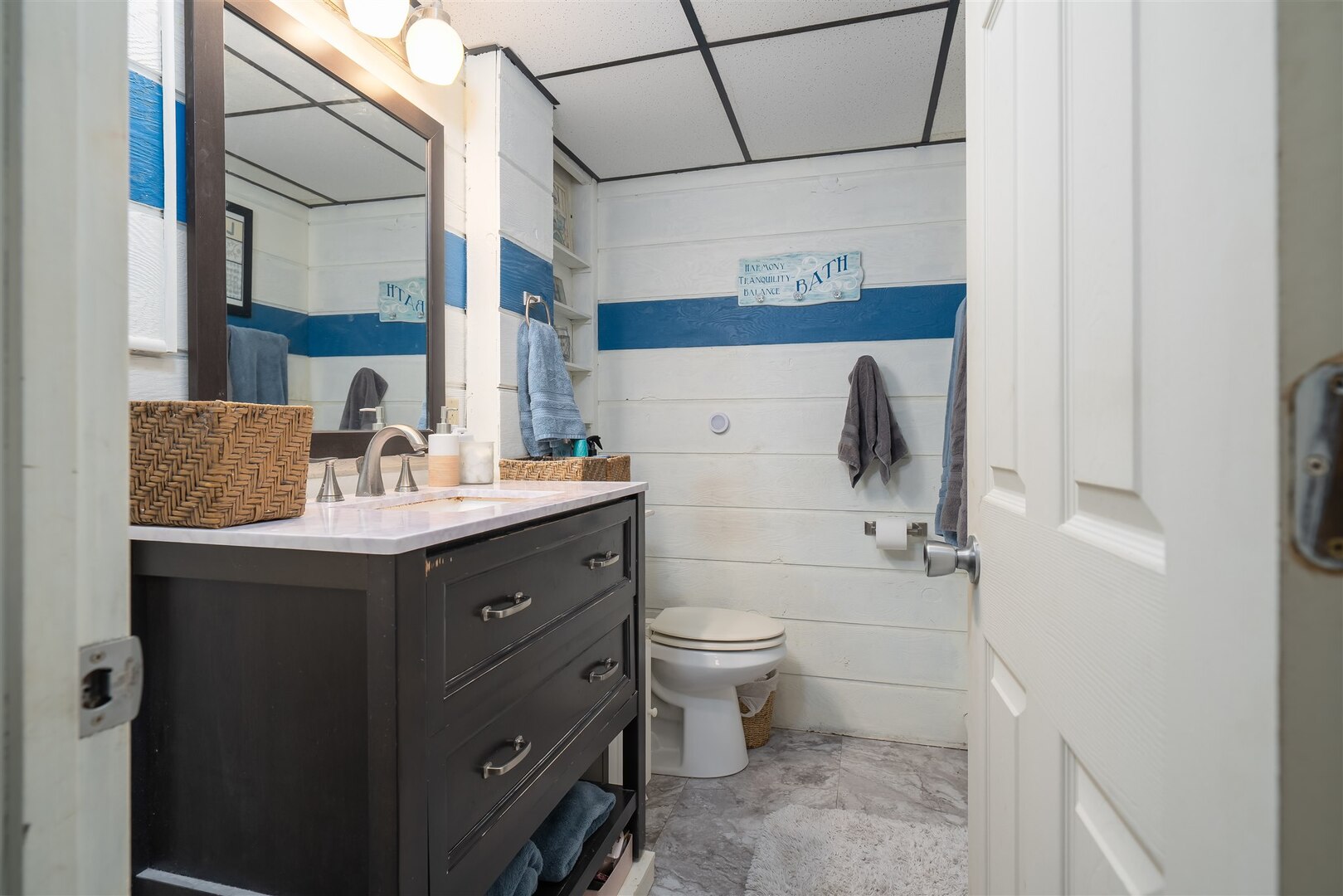 1701 Hoover Drive Normal, IL 61761 - Photo 21 of 30 a bathroom with a sink a toilet and shower