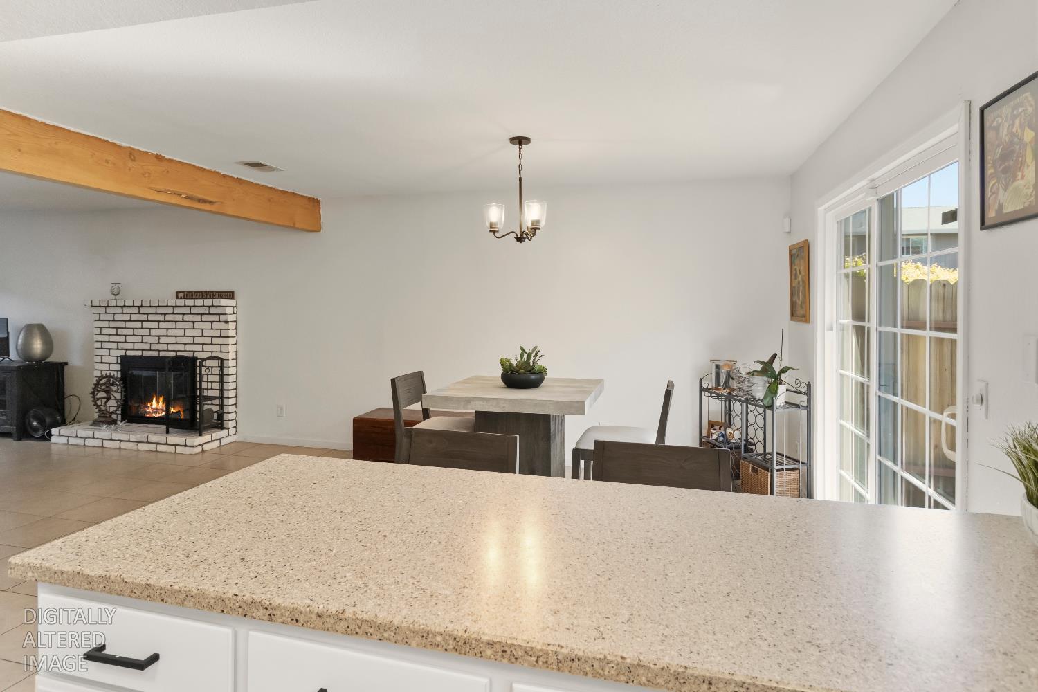 7428 Ranch Avenue Citrus Heights, CA 95610 - Photo 25 of 49 a living room with furniture and a fireplace