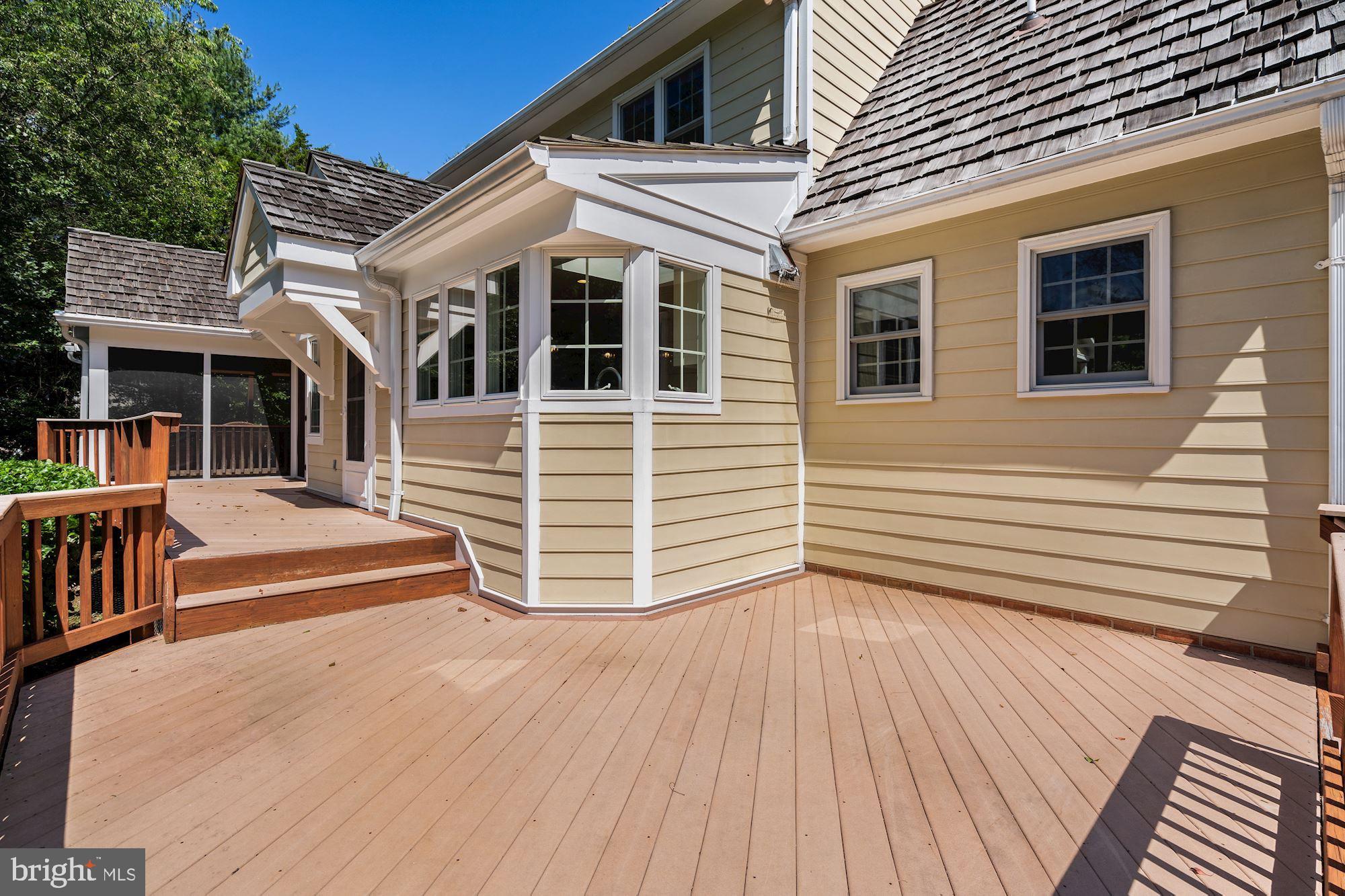 14604 Springfield Road Darnestown, MD 20874 - Photo 37 of 40 Stunning deck off of back of the house