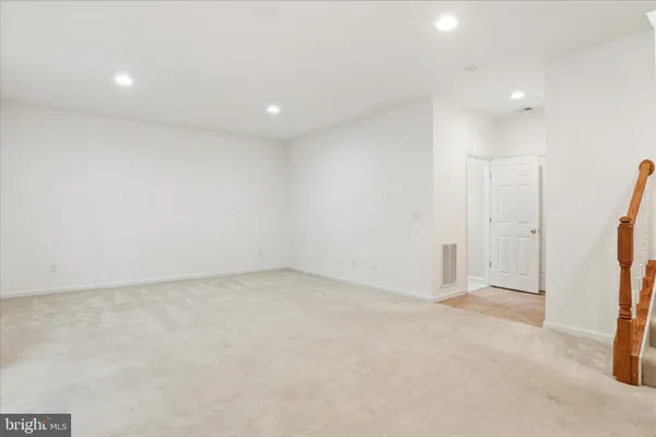 a view of empty room