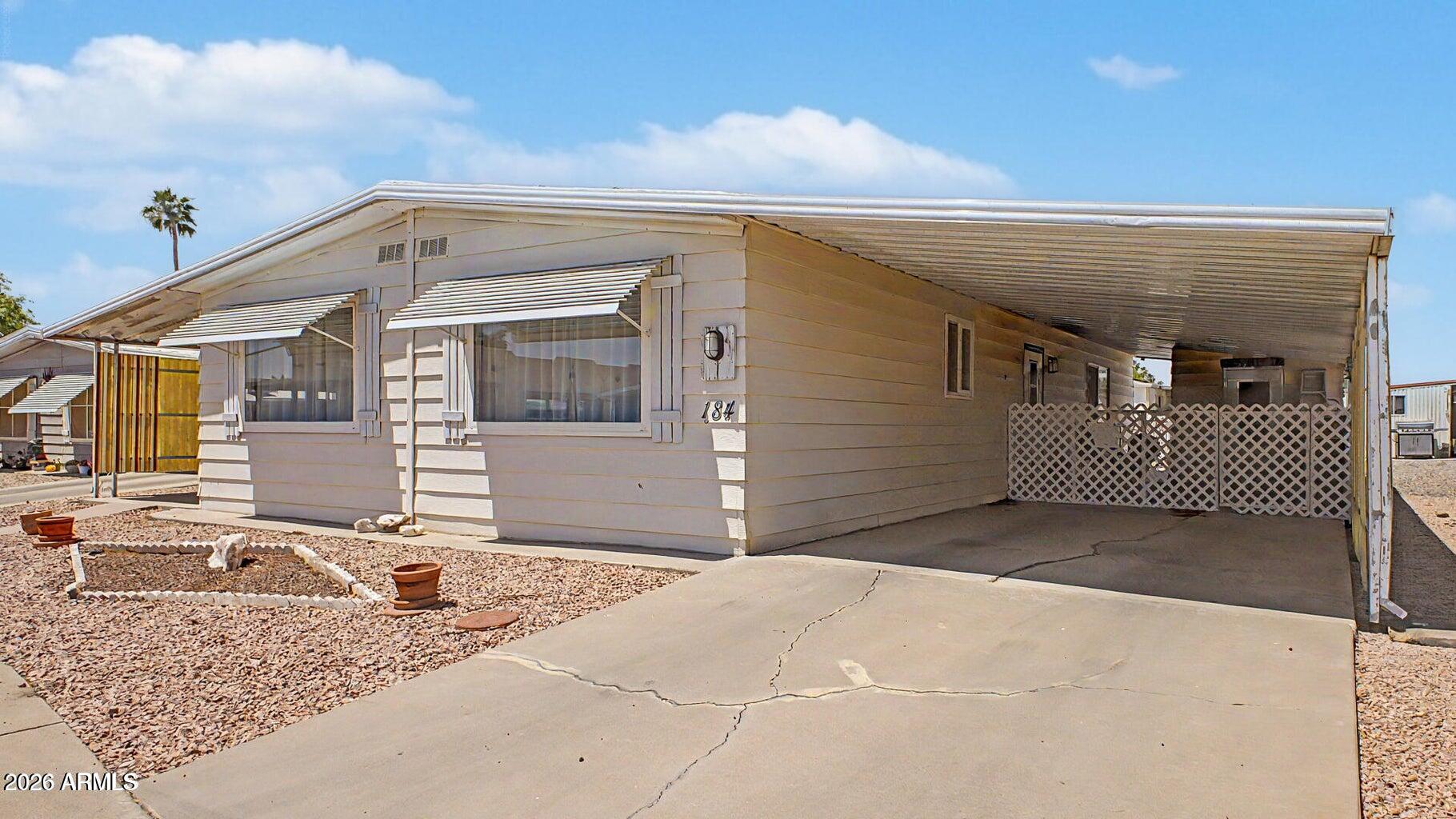 3104 East Broadway Road, Unit 184 Mesa, AZ 85204 - Photo 2 of 3 front view 184
